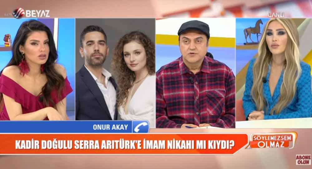 serra ariturk kadir dogulu dan hamile mi imam nikahi mi kiydilar